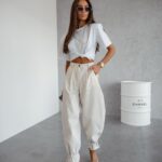 Džinsai Vesca Beige