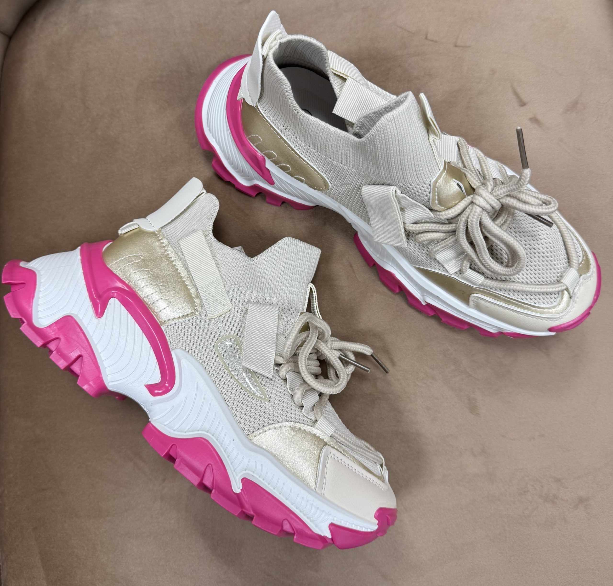Amanda Pink moteriški sportiniai bateliai su rožiniu padu