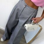 Kelnės Simple Grey