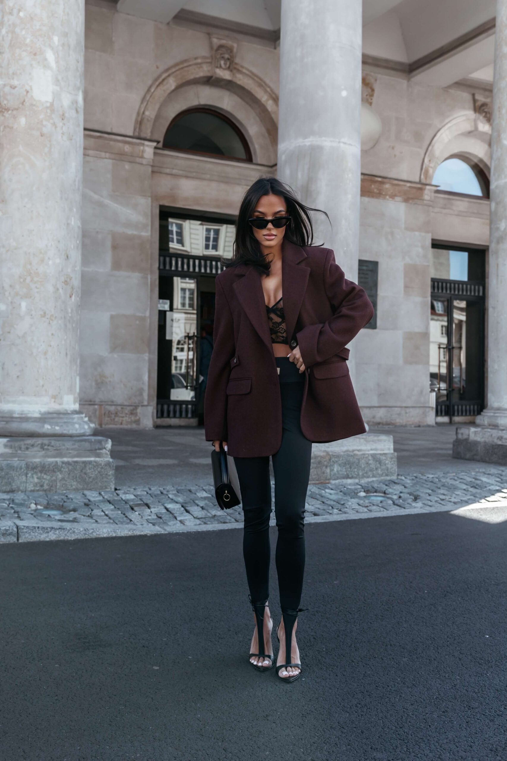 Švarkas Beatrice Chocolate - Image 2