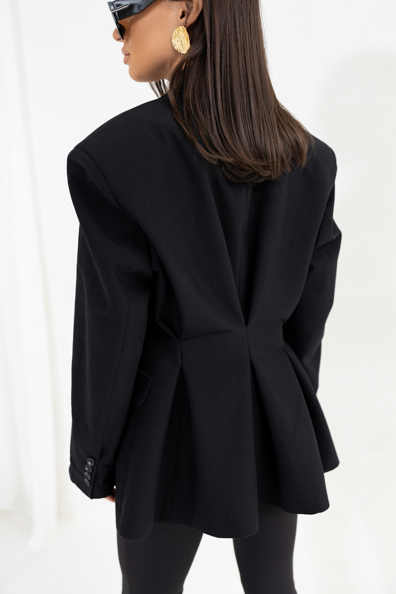 Švarkas Scarla Juodas - Image 3