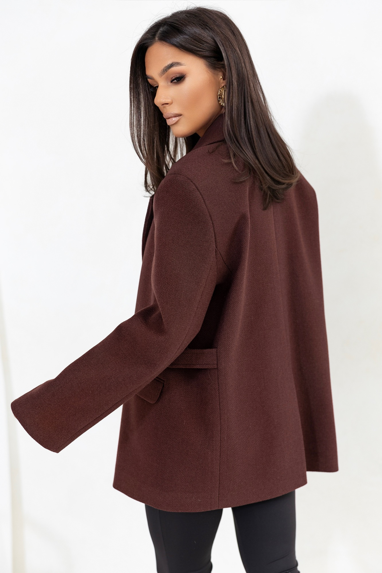 Švarkas Beatrice Chocolate - Image 6