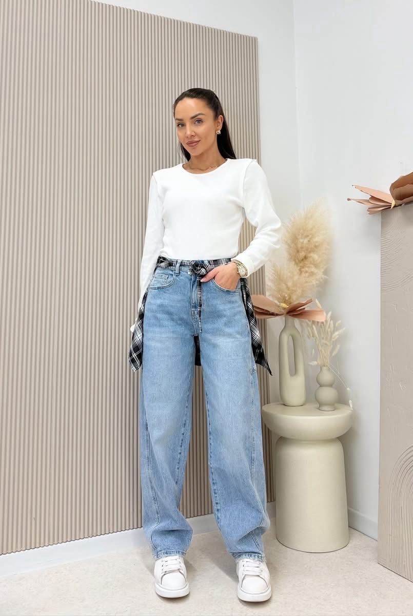 Džinsai Baggy Casual - Image 3