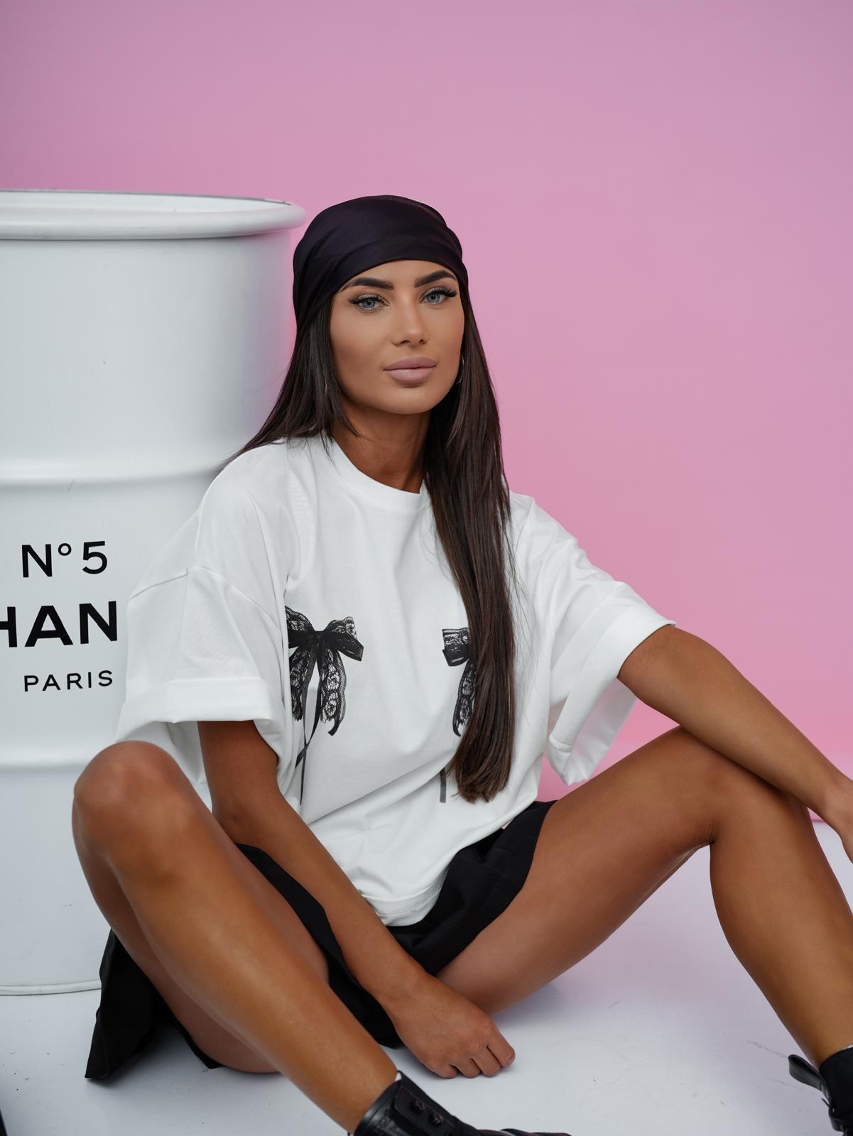 Marškinėliai Over White - Image 2