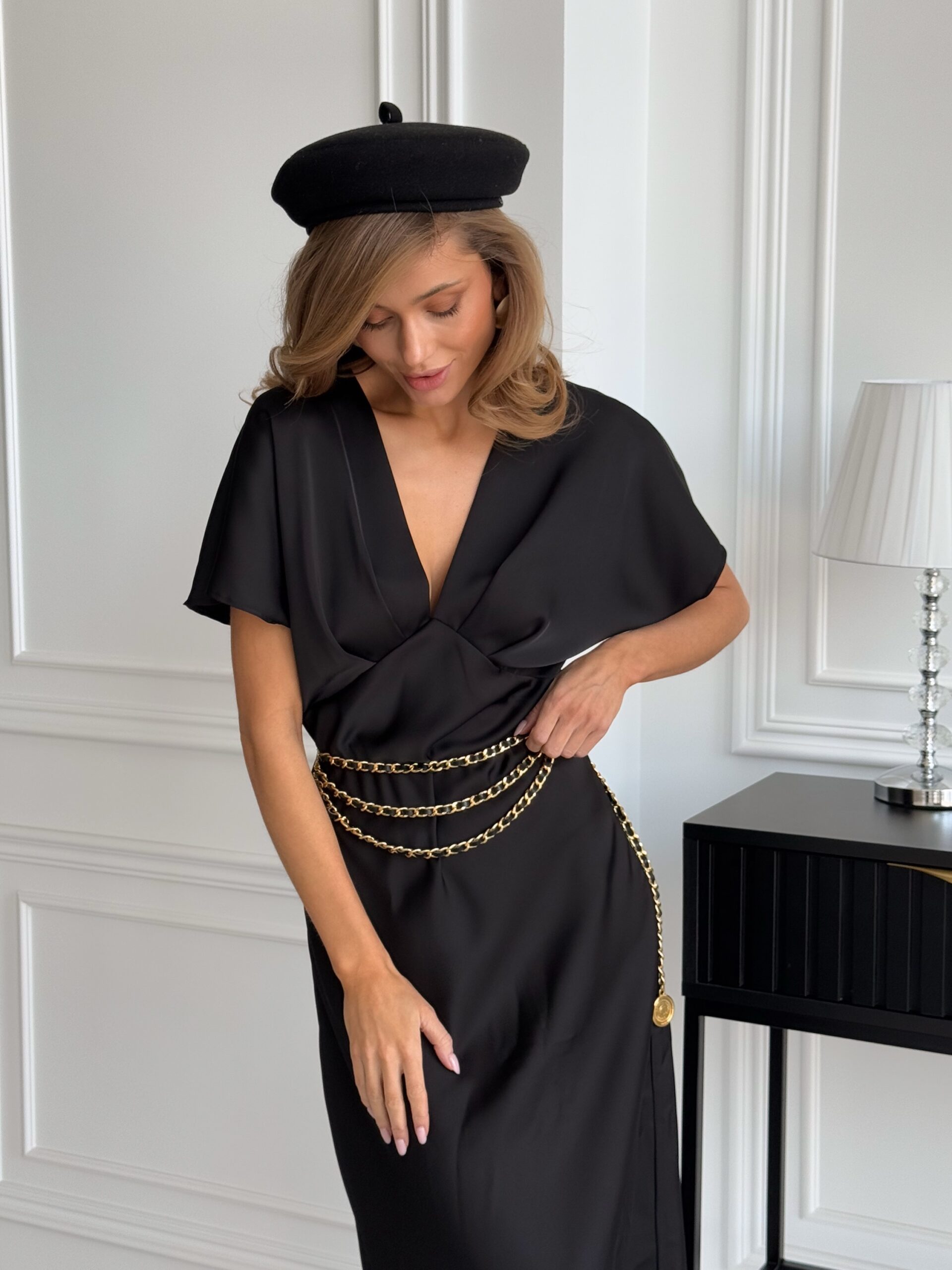 Suknelė Stella juodos spalvos - Image 6