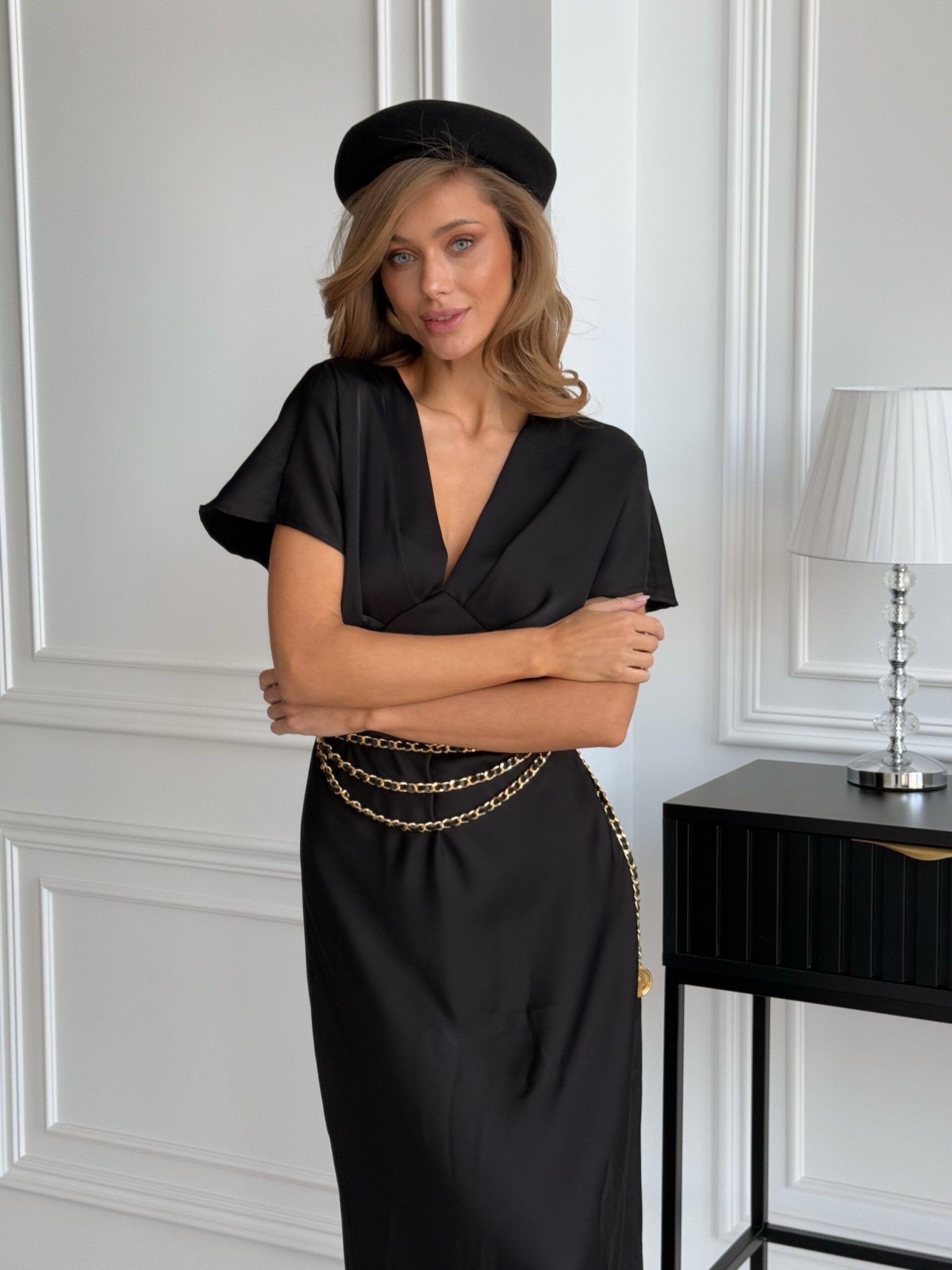 Suknelė Stella juodos spalvos - Image 8