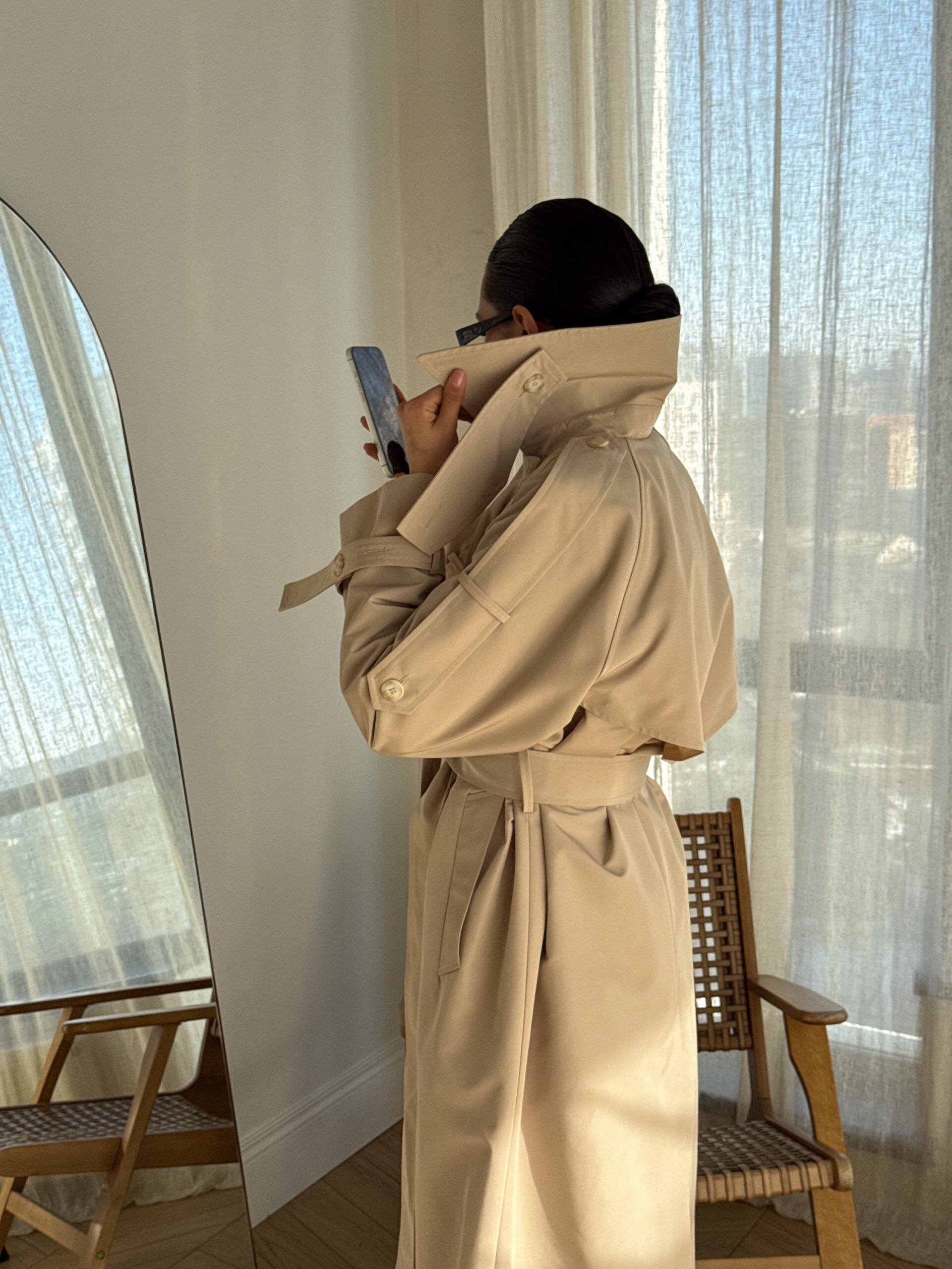 Smėlio spalvos paltas premium kokybės - Image 6